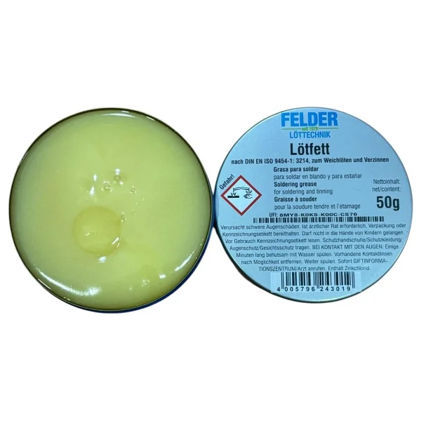 Lehim Pastası Lötfett 50gr - Görsel 3