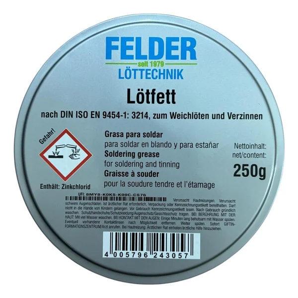 Felder Lötfett 250 Gr Lehim Pastası - Görsel 5