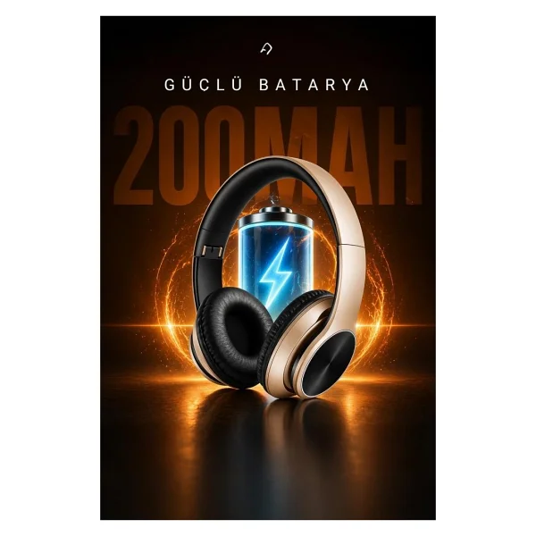 Torima P575 Kablosuz Kulak Üstü Bluetooth Kulaklık - Görsel 4