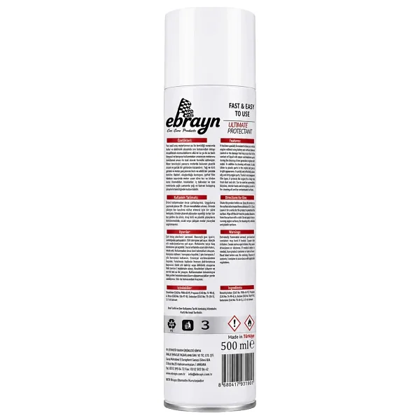 Ebrayn Susuz Motor Temizleyici Sprey 500 Ml - Görsel 2