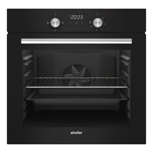 Simfer Diamond Sb8203 Siyah Ankastre Fırın - Görsel 3