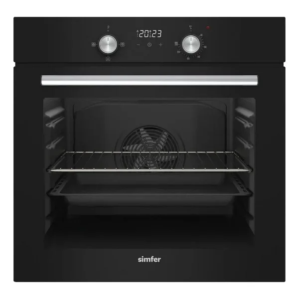 Simfer Diamond Sb8203 Siyah Ankastre Fırın - Görsel 2