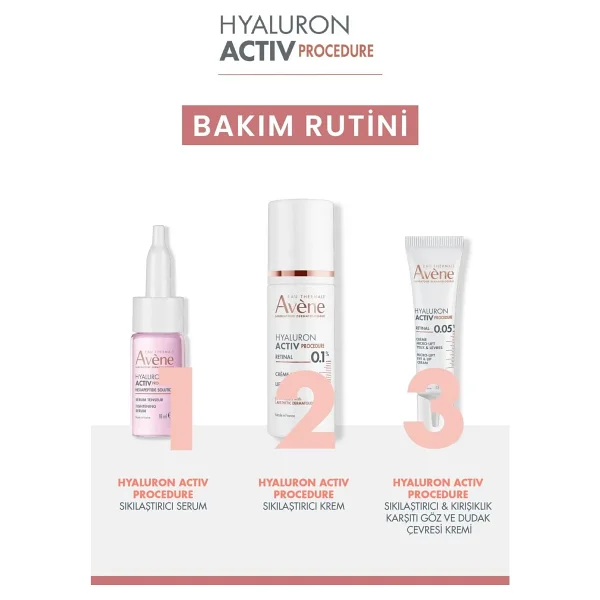 Avene Hyaluron Activ Procedure Retinal % 0.1 Sıkılaştırıcı 30 Ml Yaşlanma Karşıtı Krem - Görsel 8