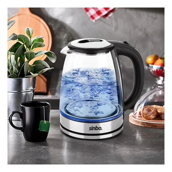 Sinbo Sk-8033 2000 W 1.8 Lt Cam Kettle - Görsel 2