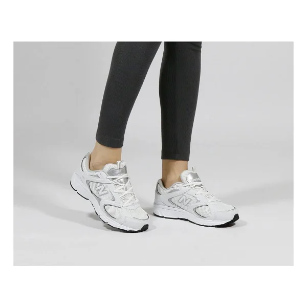 New Balance 408 Ml408ws Beyaz-Gümüş Spor Ayakkabı - Görsel 2