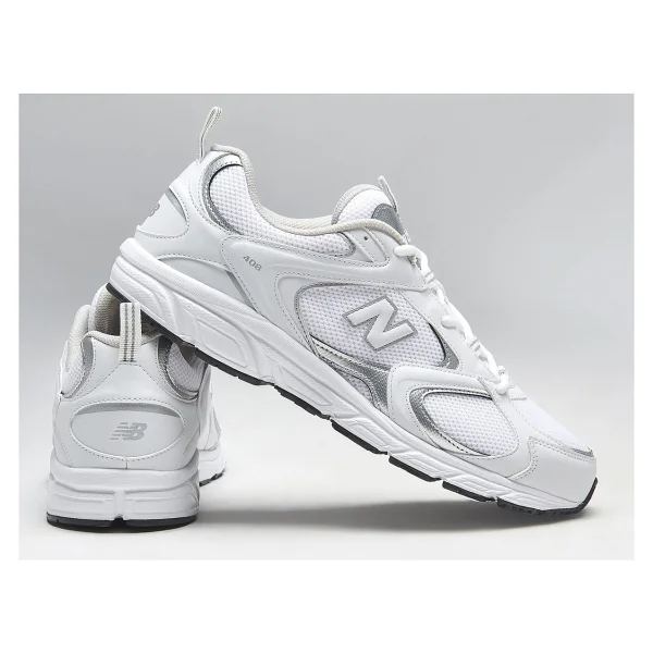 New Balance 408 Ml408ws Beyaz-Gümüş Spor Ayakkabı - Görsel 8