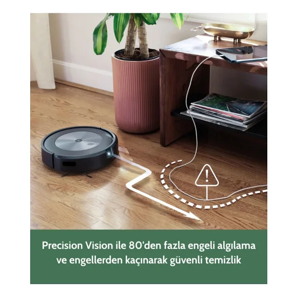 İrobot Roomba Combo J5 Plus Çöp İstasyonlu Akıllı Robot Süpürge - Görsel 10