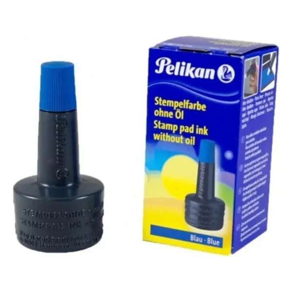 Pelikan Mavi Istampa Mürekkebi 30 Ml - Görsel 3