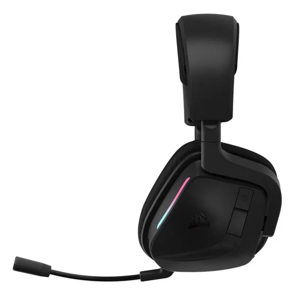 Corsair Void V2 Wireless Ca-9011379-Ww Siyah RGB Kablosuz Kulak Üstü Oyuncu Kulaklığı - Görsel 5