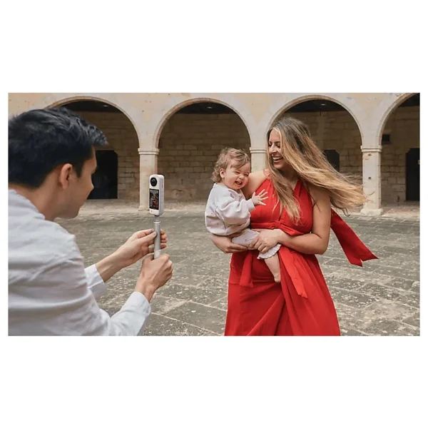 Insta360 X5 Beyaz Aksiyon Kamerası - Görsel 4