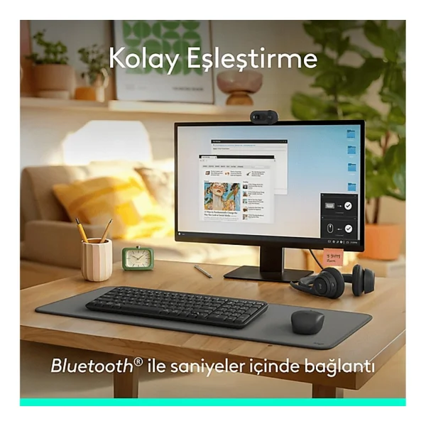Logitech Mk250 Kablosuz Klavye Mouse Seti - Görsel 8