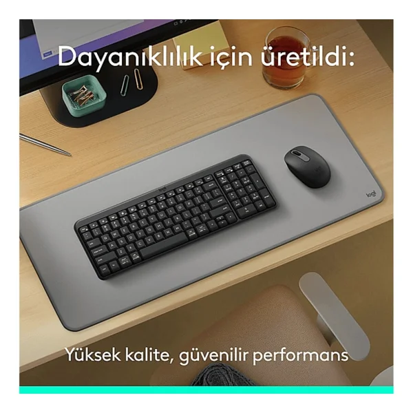 Logitech Mk250 Kablosuz Klavye Mouse Seti - Görsel 9