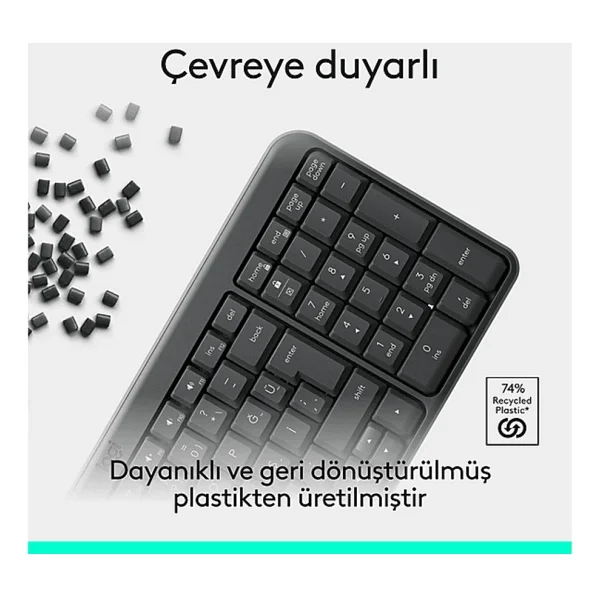 Logitech Mk250 Kablosuz Klavye Mouse Seti - Görsel 10