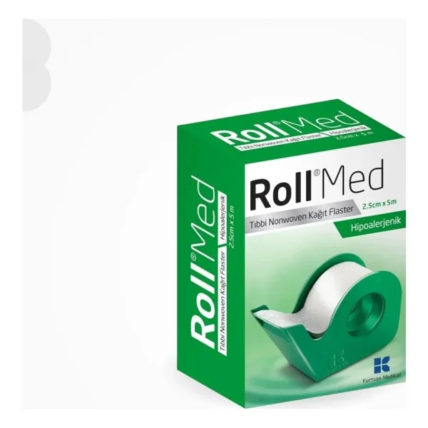 Roll Med Hipoalerjenik 2.5cm X 5m Tıbbi Kağıt Flaster - Görsel 3