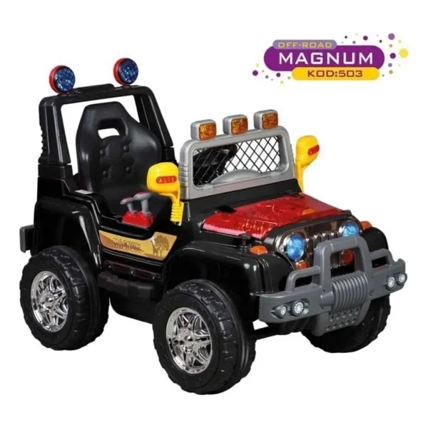 Aliş 503 Magnum Mavi 12 V Akülü Araba - Görsel 6