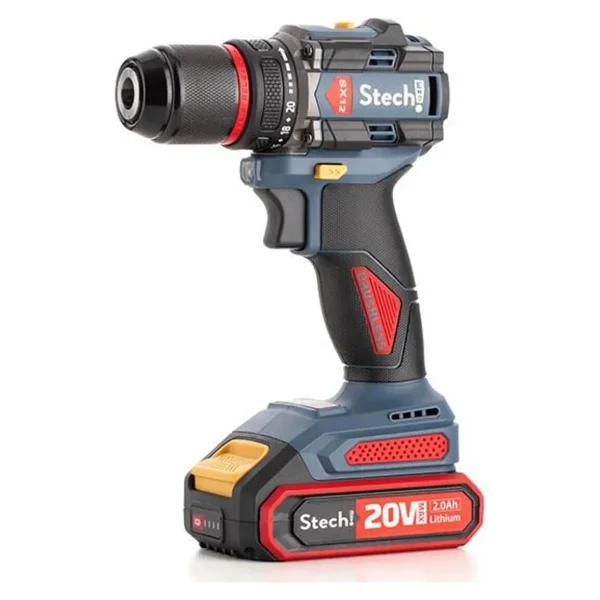 Stechend Sx12 Çift Akülü 2 Ah Kömürsüz Matkap - Görsel 6
