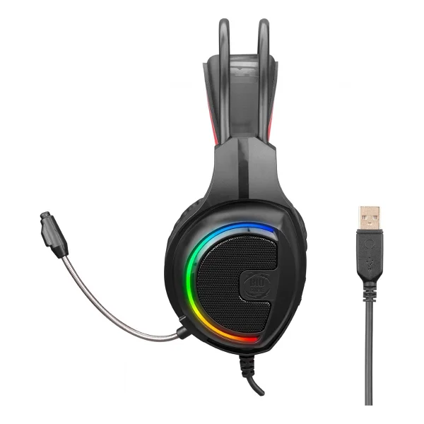 Biogame Bg-H1 Ranger RGB 7.1 Kablolu Mikrofonlu Oyuncu Kulaklığı - Görsel 5
