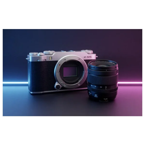 Fujifilm X-M5 + 16-50mm Lens Gümüş Aynasız Fotoğraf Makinesi - Görsel 7