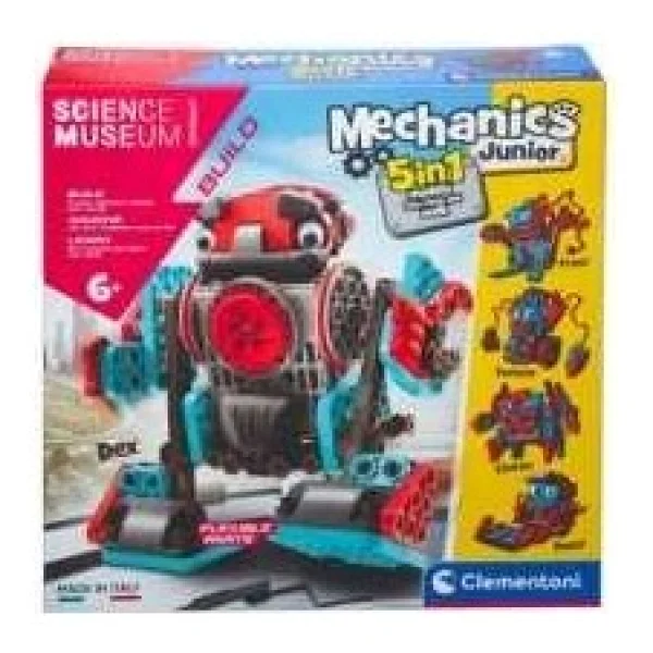 Clementoni Mechanics Junior 5 İn 1 Hareketli Robot 61360 - Görsel 8