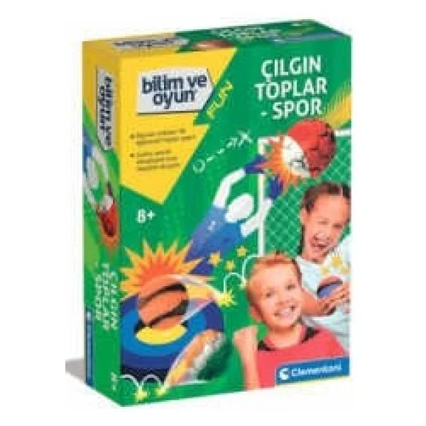 Clementoni Bilim Ve Oyun Çılgın Toplar Spor 64323 - Görsel 3