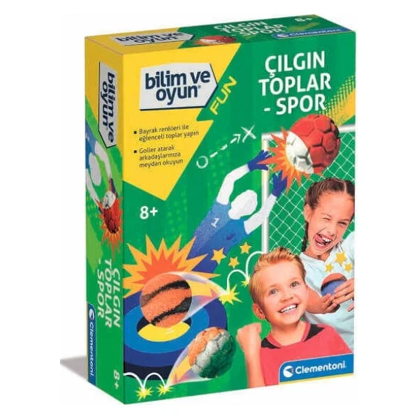 Clementoni Bilim Ve Oyun Çılgın Toplar Spor 64323 - Görsel 4