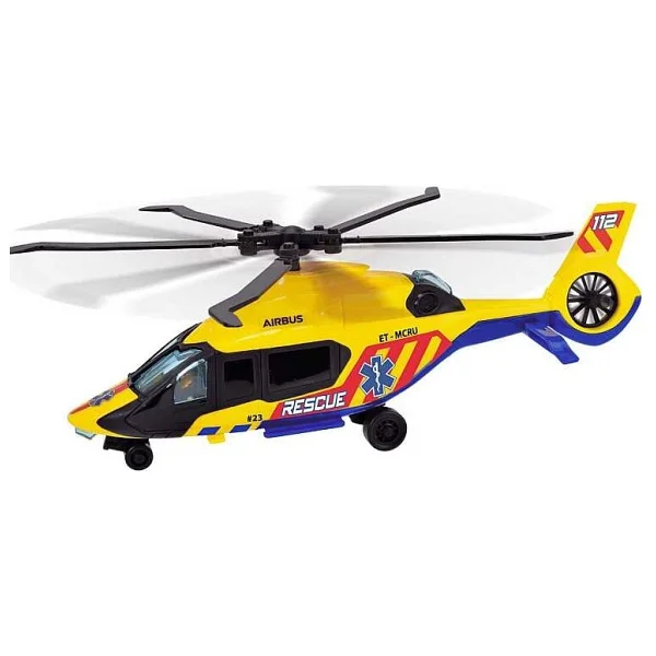 Dickie Airbus H160 Rescue Helikopter 203714022 - Görsel 4