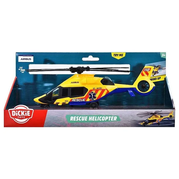 Dickie Airbus H160 Rescue Helikopter 203714022 - Görsel 6