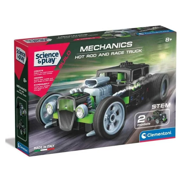 Clementoni Mekanik Laboratuvarı Hot Rod Ve Race Truck 75076tr - Görsel 5