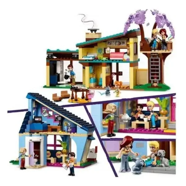 Lego 42620 Friends Olly Ve Paisley'nin Aile Evleri - Görsel 7
