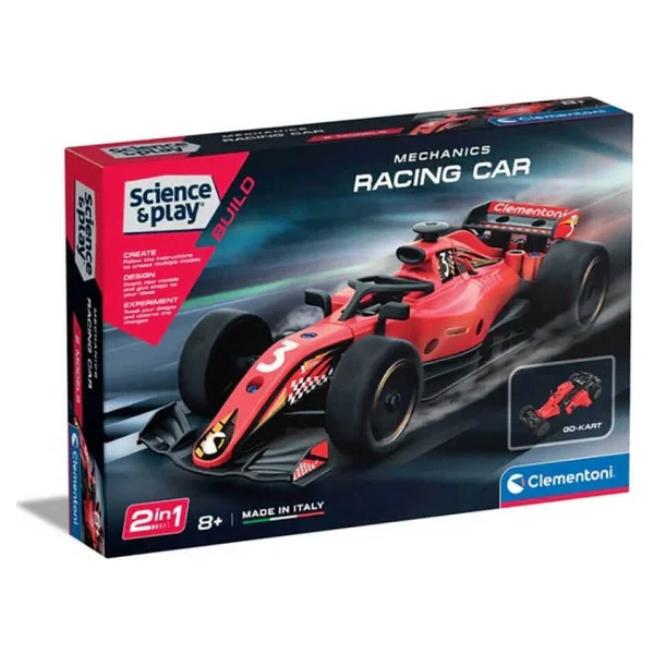 Clementoni Mekanik Laboratuvarı Racing Car 75094 - Görsel 5