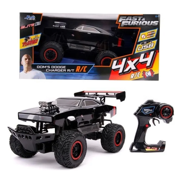 Jada Fast And Furious Rc 1970 Dodge 4x4 1:12 Uzaktan Kumandalı Araba 209002 - Görsel 4