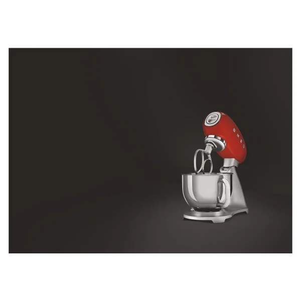 Smeg Smf02rdeu Retro Kırmızı 800 W 4.8 Lt Hamur Yoğurma Makinesi - Görsel 5