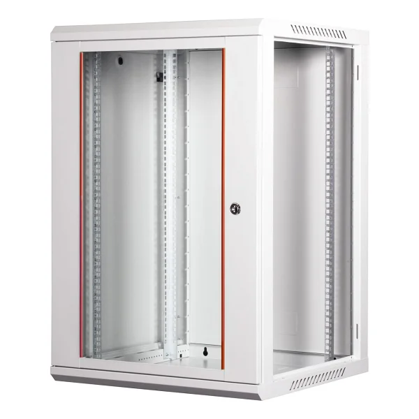 Lande 18u 19" Duvar Tipi Rack Kabinet Genişlik: 600 Mm Derinlik: 600 Mm Açık Gri Demonte - Görsel 2