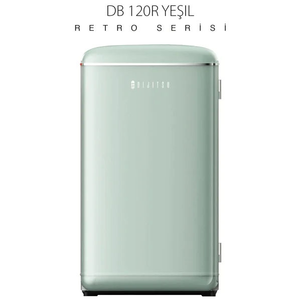 Dijitsu Db120rgr Retro Yeşil Mini Buzdolabı - Görsel 2
