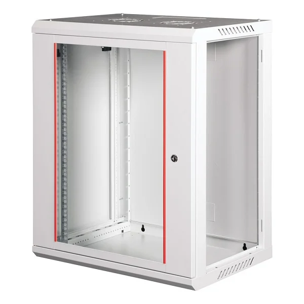Lande 15u 19" Duvar Tipi Rack Kabinet Genişlik: 600 Mm Derinlik: 450 Mm Açık Gri - Görsel 2