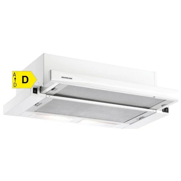 Silverline 1140 Crystal Beyaz Sürgülü Aspiratör - Görsel 2