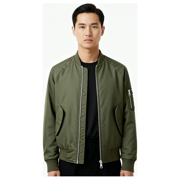 Jack & Jones Jack Jones Motıon Bomber Erkek Ceket 12283301 - Siyah - Görsel 8