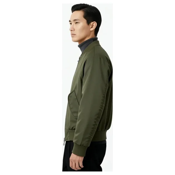 Jack & Jones Jack Jones Motıon Bomber Erkek Ceket 12283301 - Siyah - Görsel 9