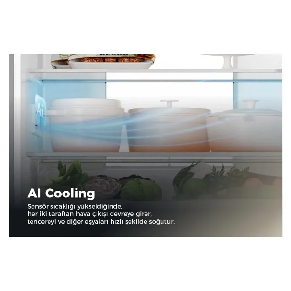 Haier Hdr5818dnss Kombi No Frost Buzdolabı - Görsel 7
