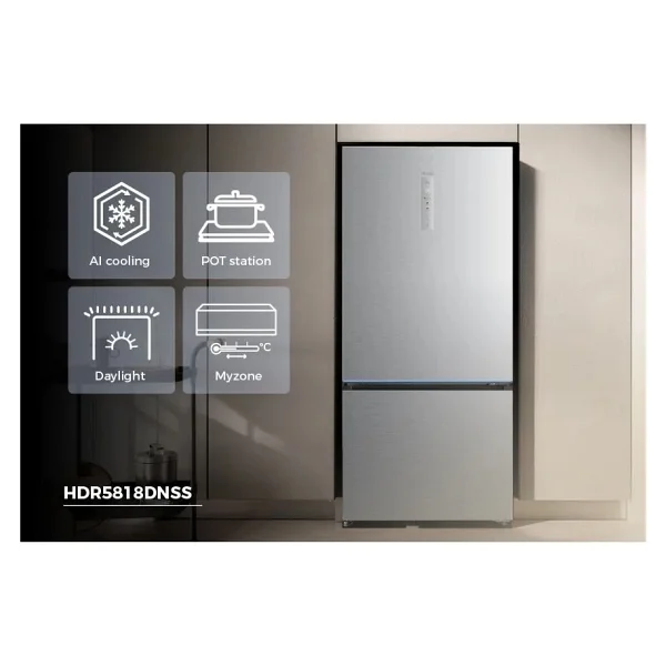 Haier Hdr5818dnss Kombi No Frost Buzdolabı - Görsel 8