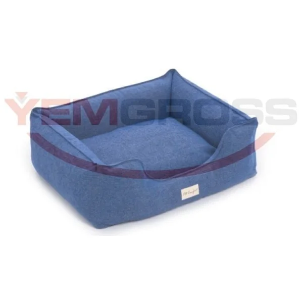 Pet Comfort Alpha Mavi Köpek Yatağı M 80x65cm - Lacivert - 80 X 65 Cm - Görsel 6
