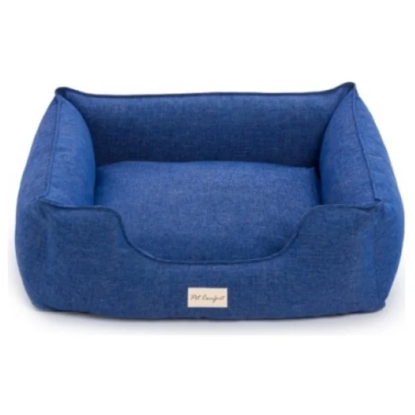 Pet Comfort Alpha Mavi Köpek Yatağı M 80x65cm - Lacivert - 80 X 65 Cm - Görsel 2
