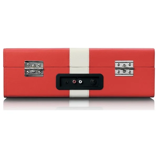 Lenco Classic Phono Tt-110 Kırmızı Çantalı Retro Pikap - Görsel 5