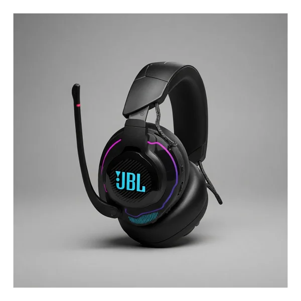 Jbl Quantum 910 RGB Kablolu/Kablosuz Kulak Üstü Oyuncu Kulaklığı - Görsel 9