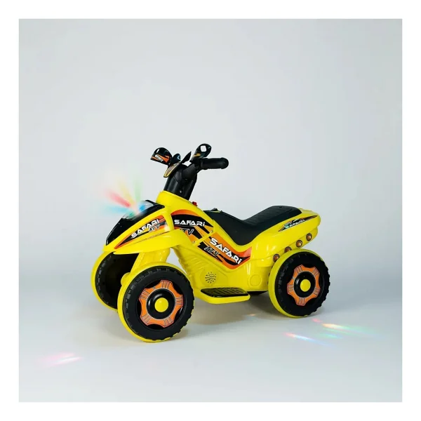 Uj Toys Safari Siyah 6 V Akülü Atv - Görsel 10