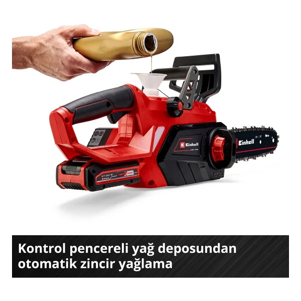 Einhell Ge-Lc 18/25-1 Li Kit Akülü Ağaç Kesme Makinesi - Görsel 5