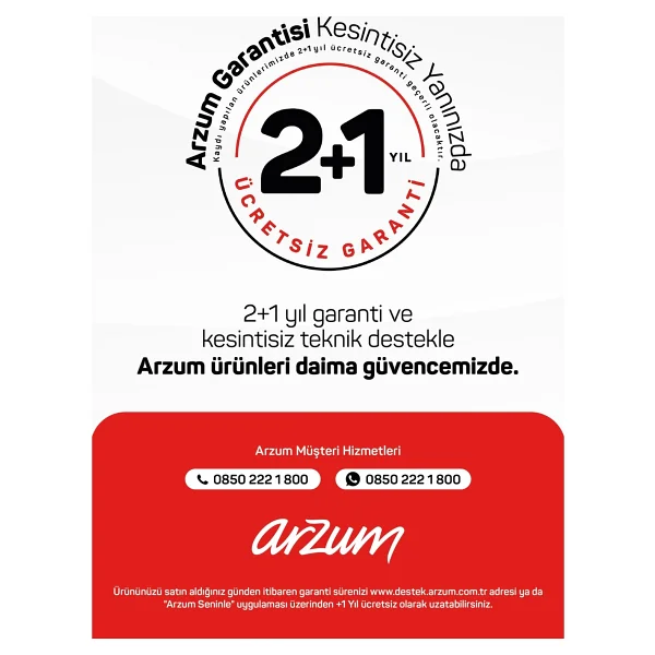 Arzum Ar4087 Gırgır 2'si 1 Arada Dikey Elektrikli Süpürge - Görsel 7