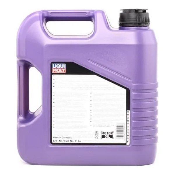 Liqui Moly Synthoil High Tech 5w-40 4 Lt Motor Yağı - Görsel 3