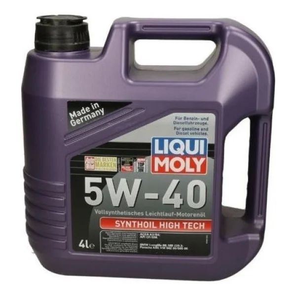 Liqui Moly Synthoil High Tech 5w-40 4 Lt Motor Yağı - Görsel 4