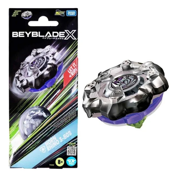 Bey02000 Beyblade Top Horn Rhino 3-80s - Görsel 3